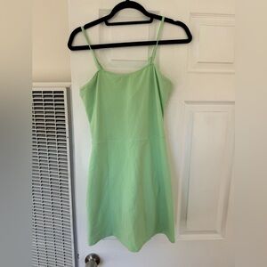 Alo court side tennis dress in lime green size medium